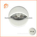 white color round shape fish eye buttons for garment